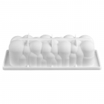 3D pilveseeria silikoonvorm koogivorm DIY omatehtud k&uuml;psetust&ouml;&ouml;riistad mullimagustoidud vahuvorm YSX