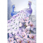 Peacock Ever Moment Teemantmaalid J&otilde;ulumaalid Sisustusmaalid 5D Teemantidega Pilt Mosaiik Tikand T&auml;ielik tarvikud Kunstikomplekt Full Round 20x30CM