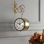 Golden Dual Side Bond Street Metal Carving Station Kell metallist alusega 16,51 cm