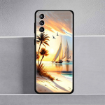 Mere&auml;&auml;rne maastik telefoni&uuml;mbris iPhone'ile Samsung Galaxy Redmi Xiaomi Oppo OnePlus Note SA 7 8 9 10 11 12 13 14 20 21 22 23 53 54 Pro Max Ultra TPU Soft iPhone 6 or 6S