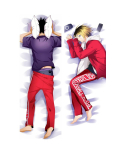 50*180cm Anime Dakimakura Haikyuu V&otilde;rkpall Haikyuu!! Padjap&uuml;&uuml;r Hugging Body Padjakate Boyfriend Long Seljatoega Voodipadi 40x120cm Peach Skin