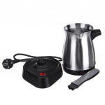 Kaasaskantav elektriline kohvimasin Elektriline Moka Pot Office kohvikeetja roostevabast terasest Kreeka T&uuml;rgi kohvimasina kann 220V - 240V 600W