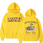 Pogue Life Paradise on Earth Print Pusad Unisex Mood vabaaja fliisist pusad Ameerika telesari Outer Banks 3 OBX Hoodie Unisex 2XL