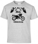Unisex T-s&auml;rk Xtz 750 Pinup Motorcycle Bike Oldtimer Youngtimer S