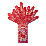 15 tk Hiina draakon &otilde;nnelik rahakott punane &uuml;mbrik peen disain hea &otilde;nnistuskirjad Hiina uusaasta punane &uuml;mbrik