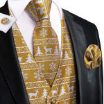 Hi-Tie Tuxedo vest meestele, &uuml;likond, vest kaelaside, taskur&auml;tik, mansetin&ouml;&ouml;bid pulma&auml;ri jaoks M