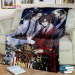 Ametlik suurmeister deemonlik tekk Multifilmi tekid Wei Wu Xian tekid Voodidiivan Pehme tekk Uudsed Armastajatele kingitused 75x100cm 30x40inch