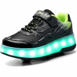 Laternajalats Ratasuisk Kaherattaline lahtiv&otilde;tmine Lamedad spordijalatsid Laadimisl&uuml;liti T&auml;iskasvanute laste jooksujalatsid 29-40 Rulluisukingad 29 must/roheline