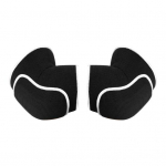 1 paar k&uuml;&uuml;narnukikaitsmeid pehmest elastsest hingavast riidest liigesevalu leevendav survevarre varruka m&auml;his polsterdatud pehme tugipadi must