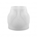 K&uuml;&uuml;nlavormi s&uuml;damekujuline silikoonist aroomiteraapiavorm isetehtud seebivorm pulma-aastap&auml;eva kodukaunistuseks valge