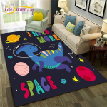 Multifilmi dinosauruste ruumi 3D armas dino vaibavaip kodu elutoa diivani uksemati sisekujunduseks, lasteala vaip libisemiskindel p&otilde;randamatt 40cm x 60cm