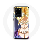 &Uuml;mbris Samsung Galaxy S20 Ultra Manga Dragon Ball Goku Angry Face jaoks