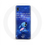&Uuml;mbris Samsung Galaxy A10 Stitch Ohana Quote jaoks