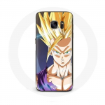 &Uuml;mbris Samsung Galaxy S6 Dragon Ball Manga Goku Angry Face jaoks