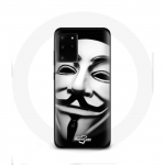 &Uuml;mbris Samsung Galaxy S11 Plus jaoks Oleme leegioni anon&uuml;&uuml;mne mask