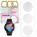 3x apgo h&uuml;drogeeli ekraanikaitse Huawei Watch GT 3 42mm Active jaoks, h&uuml;drogeelkile, positsioneerimiskihiga lihtne paigaldada