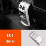 Honda CRV 2017 2018 2022 ABS s&uuml;siniku auto salongi tagumise k&auml;etoe &otilde;hu v&auml;ljalaskeava trimmipaneeli katte korpuse tarvikud A Silver