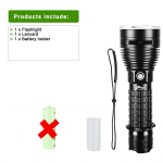 6000LM XHP160 Professionaalne veealune 300m sukeldumis taskulamp latern Scuba sukeldumis taskulamp IPX8 Veekindel sukeldumis valgusti 26650 aku without battery must