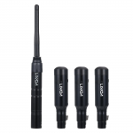 Lixada DMX512 2,4G traadita saatja vastuv&otilde;tja komplekt 126 kanalit peol DJ Show Club Disco KTV 1 Transmitter 3 Receivers must