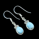 Natural Republic Larimar v&auml;&auml;riskivi k&auml;sitsi valmistatud 925 prooviga h&otilde;be k&otilde;rvar&otilde;ngas 1,25 n6y06