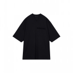 Fear Of God Essentials Ss23 V-kaelusega P&otilde;hikollektsiooni L&uuml;hikeste Varrukatega T-s&auml;rk Unisex Topid S&uuml;simust 125SP234116F XL