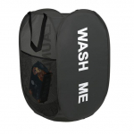 Kokkupandav tr&uuml;kitud m&auml;&auml;rdunud pesu sorteerimiskorv pesemine vannitoariie v&otilde;rk hoiukott raam &auml;mber m&auml;nguasjade organiseerijad hoiukott roosa