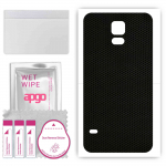 apgo Protective Skin Sticker for the back compatible with Samsung Galaxy S5 mini, Wrap Film, Foil, Vinyl - Pattern Matrix