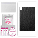apgo skin sticker film foil vinyl for the BACK compatible with TCL TabMax 10,4, scratch-resistant, easy to install - Black Honeycomb