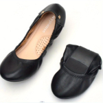 Naiste Pehme Tald Baleriinad, &Uuml;hev&auml;rvilised Kunstnahast Slip-on Kingad, Mugavad Libisemisvastased Kingad 39 must