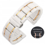 Keraamiline kellarihm 14mm 15 16 17 18mm 20mm 22mm kellarihm huawei Ticwatch kelladele naiste meeste moe k&auml;ekellade rihm 17mm