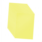 10 t&uuml;kki PVC lehte DIY &scaron;abloonikunsti leht mitmeotstarbeline kile dekoratsiooniprojektide jaoks puhas