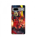 Coque maniacase pour Google Pixel 7a Lewis Hamilton Scuderia Ferrari F1 officiel
