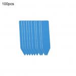 100 tk aiataimede potimarkerid plastikust panuse sildid Yard Court lasteaia sildi t&ouml;&ouml;riist 100pcs sinine