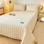 Pehmus voodikate voodil King Queen voodikate Paks tepitud madratsi kate Kaitsev pleed diivanil vooditekk tekid 230x250cm Blanket