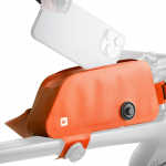 2L veekindel jalgratta toptube kott magnetiline jalgrattakott jalgratta esikott kompaktne suurus kiirkinnitusega oranž