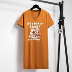 Suures suuruses naiste T-s&auml;rk Kleit Suvised V-kaelusega &otilde;hukesed kleidid 4XL must