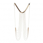 Kehakett mitmekihiline tuti rinnakett madu luu bikiinid reguleeritav ranna &ouml;&ouml;klubi keha ehete peokelae