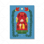 V&auml;rvilised abstraktsed madu tiiger naine seinakunst, l&otilde;uendimaaling plakatid ja tr&uuml;kised p&otilde;hjamaised seinapildid magamistoa sisekujunduseks 21x30cm No Framed