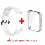 Rihm+&uuml;mbris Redmi Watch 2 Lite nutikellale Kaitse&uuml;mbris Silikoonist k&auml;epael K&auml;ev&otilde;ru Rihm Redmi Watch2 Lite aksessuaaridele Redmi watch 2 Lite