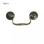 4 tk Euroopa stiilis minimalistlik antiikne k&auml;epidemega kapi uks garderoobi uks pika k&auml;epidemega maal&auml;hedane sahtel antiikpronks