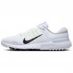 Nike Free Golf Next Nature Valge Puhta plaatinaga Unisex tossud Hundihall Must FN0332-101 41
