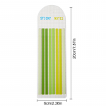 160 tk makarooni v&auml;rvi pikk kleepm&auml;rkmik l&auml;bipaistvad vahelehed lipud kleebised v&auml;ga h&auml;sti