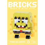 Miniarmsate loomade mikroehitusklotside komplekt, loominguline kingitus lastele