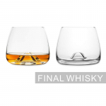 L&Otilde;PPULINE viskiklaas, odav kodumaise veinijoogi tass, &uuml;mmargune k&otilde;rgendatud p&otilde;hjaga viskiklaas, kristall-br&auml;ndi snifter &otilde;llekruus teetass 2 Pcs Glass 245ml 10oz