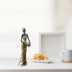 Aafrika daami kujuke &ndash; k&auml;sit&ouml;&ouml;na valminud kodukaunistuse aktsent Style A