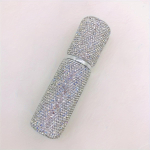 1 tk k&otilde;rgekvaliteediline auto parf&uuml;&uuml;mipudel, s&otilde;iduki parf&uuml;&uuml;mipudel minisuuruses korduvt&auml;idetav pihusti reisiparf&uuml;&uuml;mi pihustuspudel Bling Glitter pihustuspudelid 1pc white