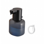 550 ml automaatne vedelseebi dosaator infrapunasensor USB laetav desinfitseerija k&auml;tepesumasin seinale paigaldatav vannituba IPX5 Foam type valge