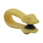 Akupressuuriklambrid migreeni leevendamiseks Serpentiini mustriga LI4 massaažiklambrid Plastikust tiigrisuu h&otilde;&otilde;rumisklambrid peavalu pingete leevendamiseks roheline