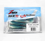 Zman Soft Lure StreakZ Curly TailZ 5 tolli, 4/pakk Nuked Pilchard Glow (9603)