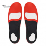 Plantar Fasciitis sisetallad meestele, naistele, tugev tugi, k&otilde;rge kaarega lamedad jalad, valu leevendav ortopeediline sisetald 220+ naela hingav l&ouml;&ouml;gikindel konts S punane